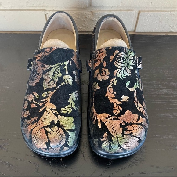 Alegria Comfort clogs KAR-557X Karmen Regal Copper Size 40 US 9.5-10 Floral - Picture 3 of 7